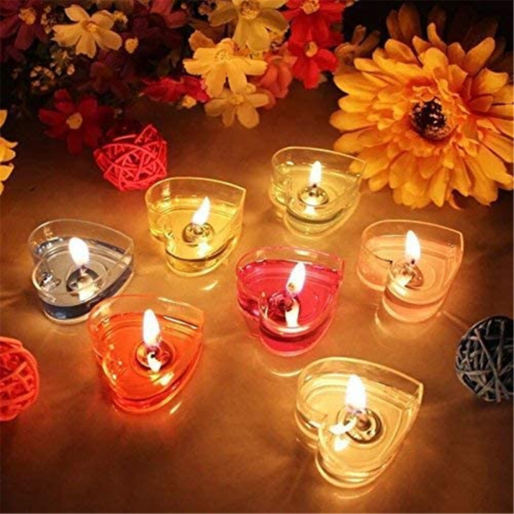Candle Lighter - 20 Set Bulat Lilin Cetakan Tealight