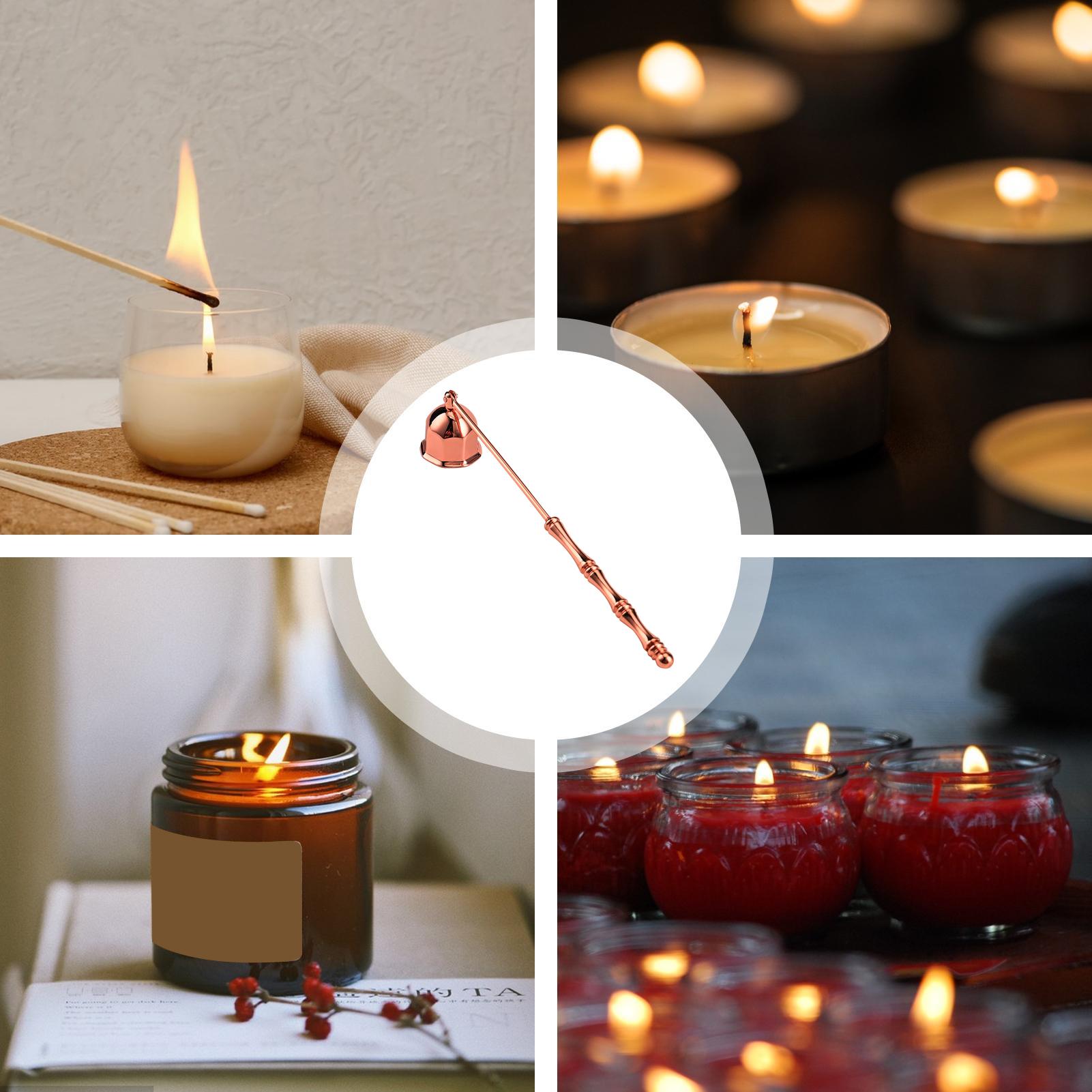 Candle Wick - Alat Pemadam Lilin Stainless Steel Gagang