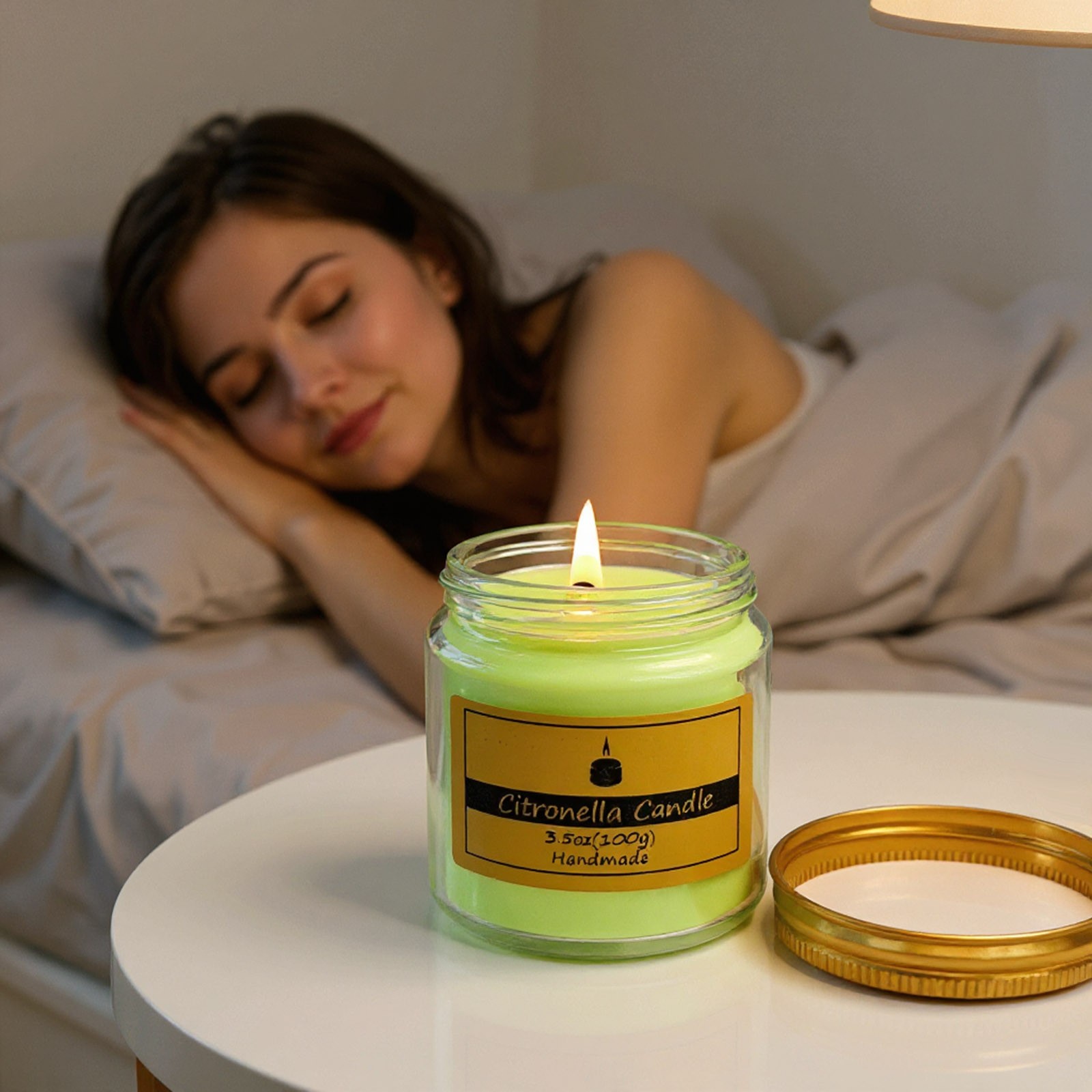 Soy Wax - Lilin Aromaterapi Chironomid untuk Musim Panas,