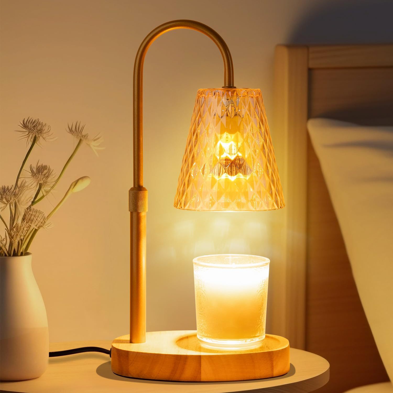 Wax Melts - Lampu Pemanas Lilin Aromaterapi Tanpa Api