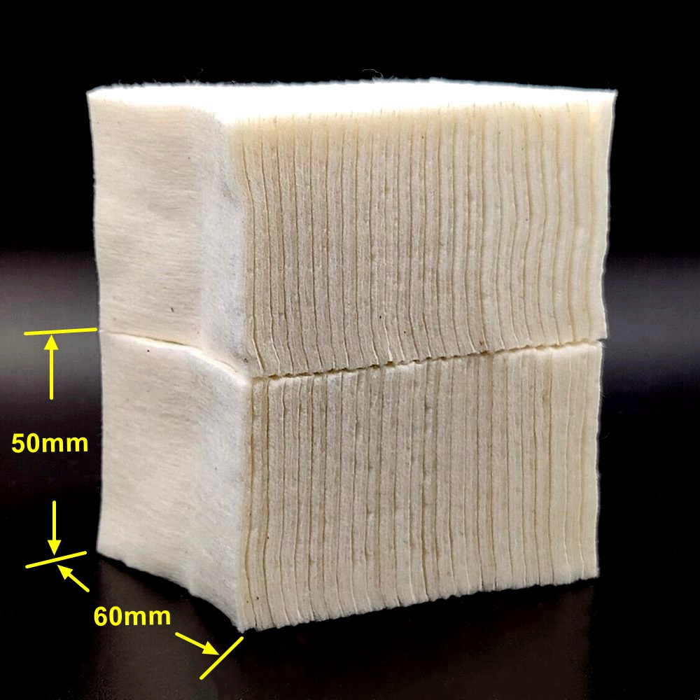 Candle Wick - 300/100/50PCS Kapas Organik 100% Katun 50x60mm