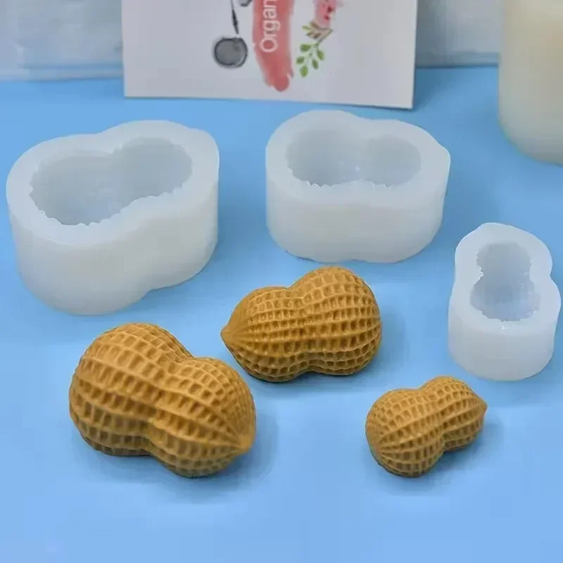 3 Buah Cetakan Silikon Kacang  - Candle Molds ulasan dan harga