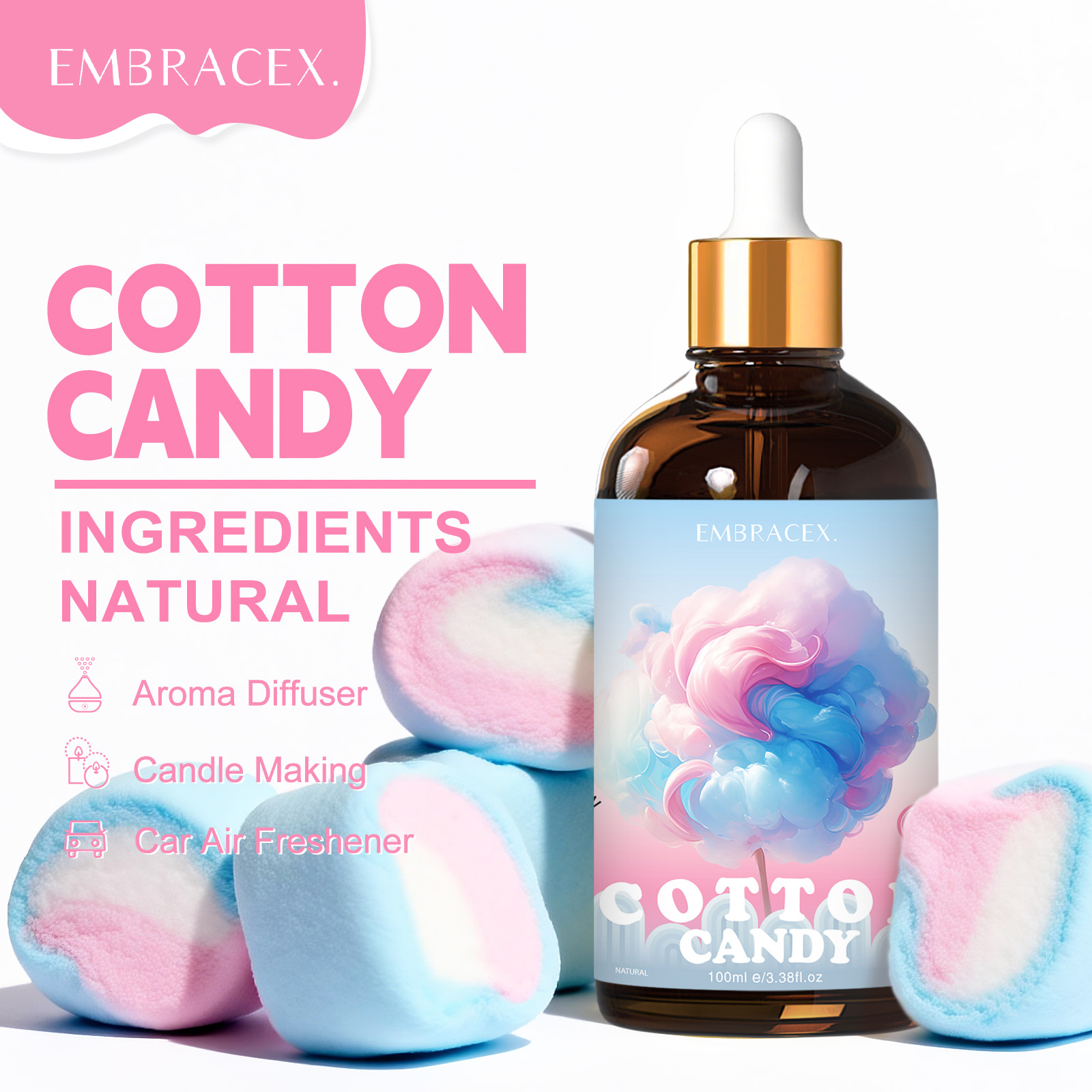 100ml Minyak Aroma Permen Kapa - Silk Candle ulasan dan harga