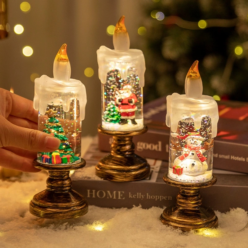 1 buah Lampu Hias Natal, Lilin - Candle Containers ulasan dan harga
