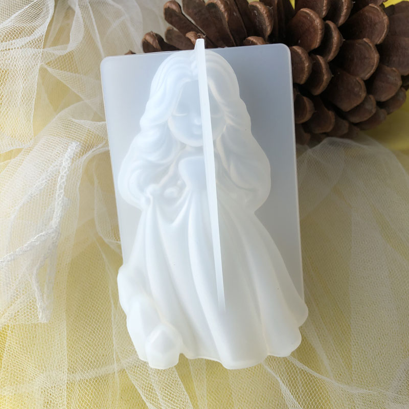 Cetakan lilin silikon putri im - Candle Molds ulasan dan harga