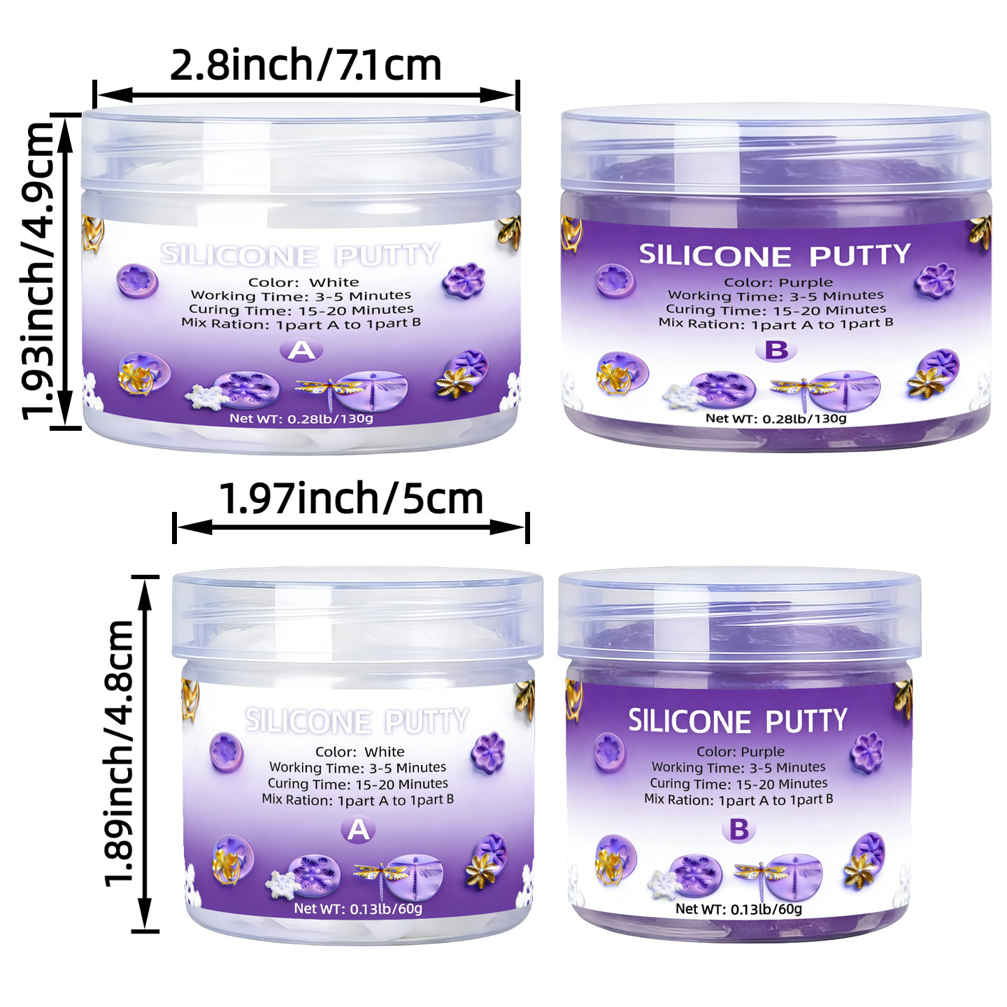 Silicone Putty - Kit Pembuatan - Candle Molds ulasan dan harga
