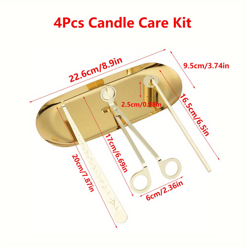4 Buah/Set Kit Perawatan Lilin - Candle Wick ulasan dan harga