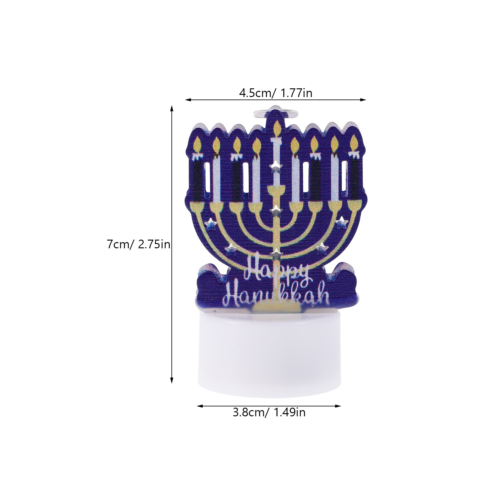 Lilin Hanukkah LED Tanpa Api B - Paraffin Wax ulasan dan harga