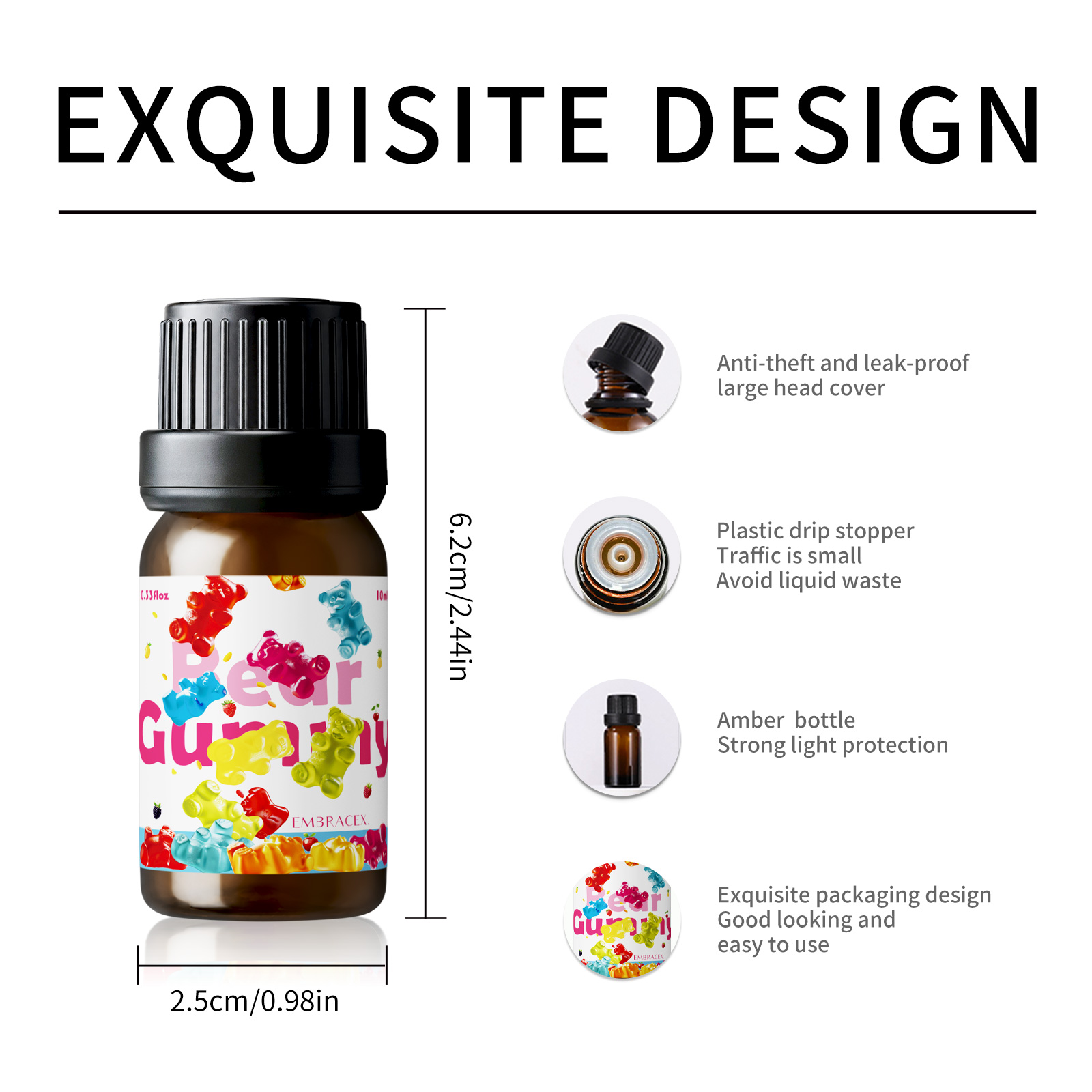10ml Minyak Wangi Beraroma Gum - Silk Candle ulasan dan harga