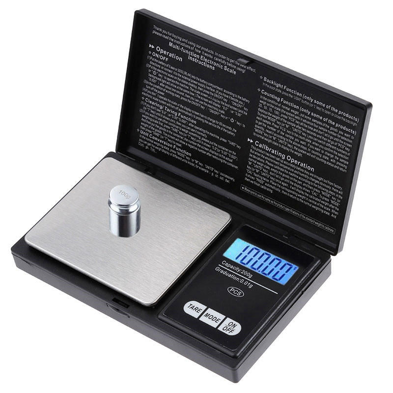 0.01G Perhiasan Mini Baja Taha - Candle Wax Scale ulasan dan harga