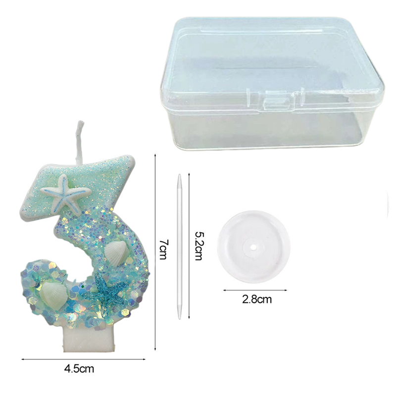 Lilin Ulang Tahun Seri Shell W - Silk Candle ulasan dan harga