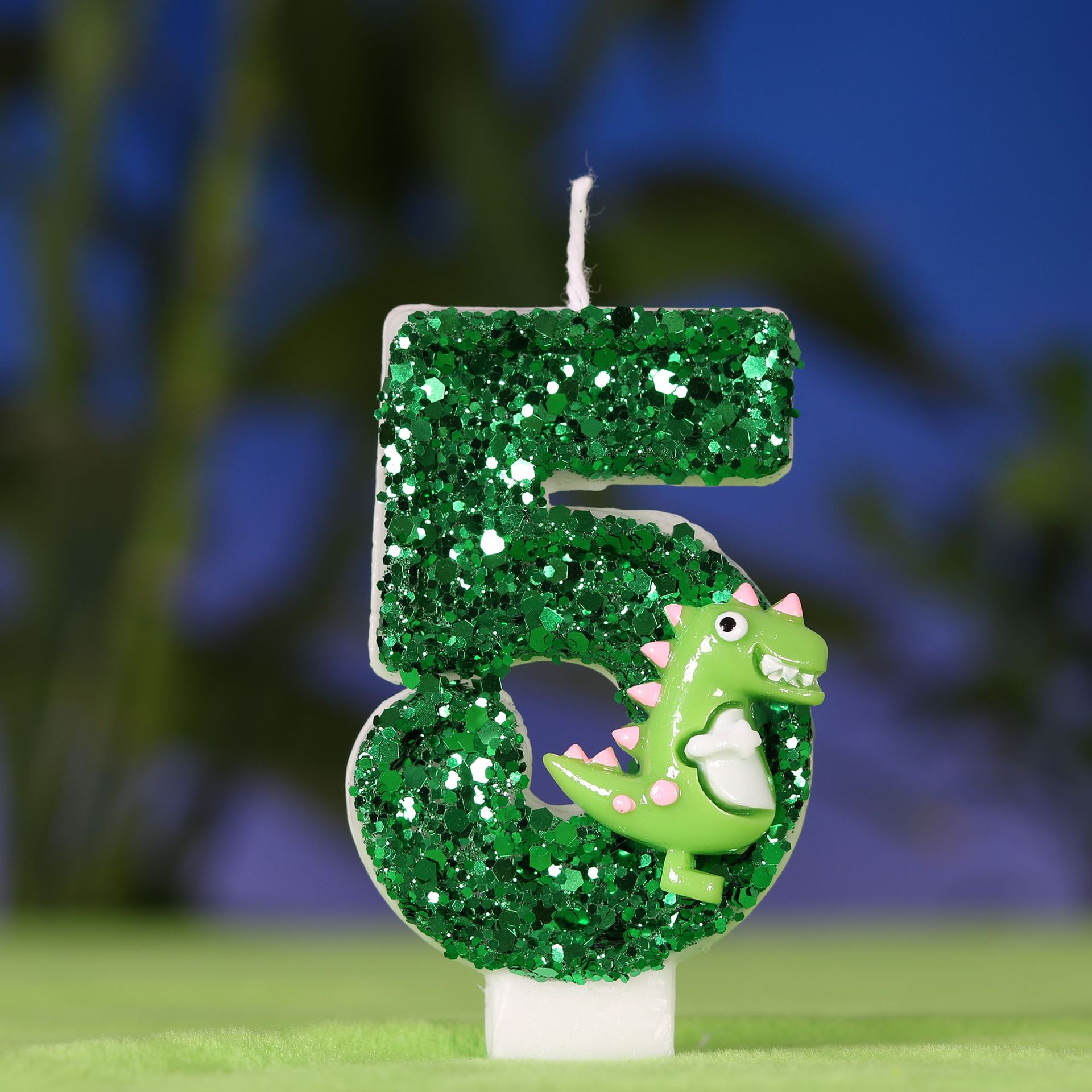 Lilin Ulang Tahun Digital Dino - Silk Candle ulasan dan harga