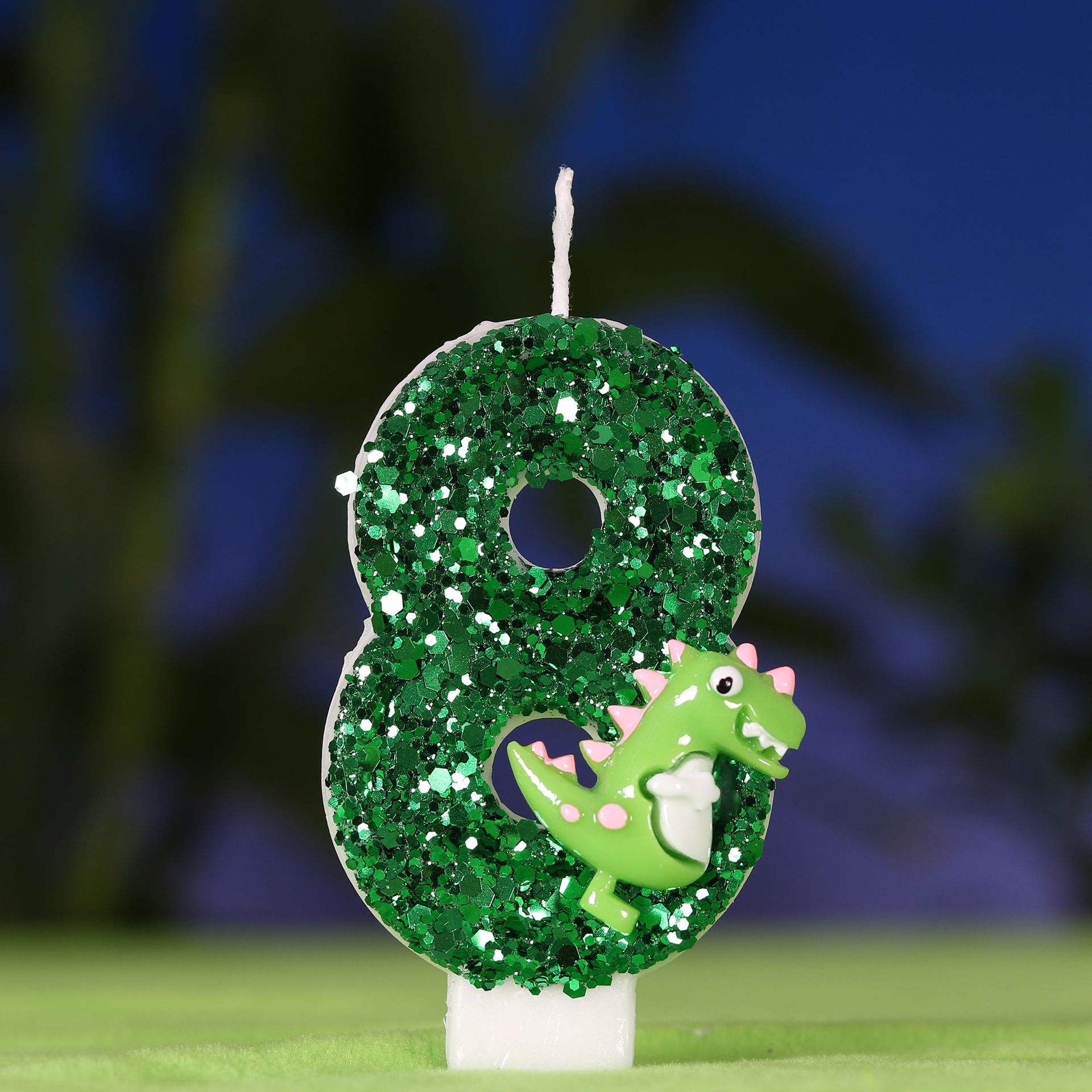 Lilin Ulang Tahun Digital Dino - Silk Candle ulasan dan harga