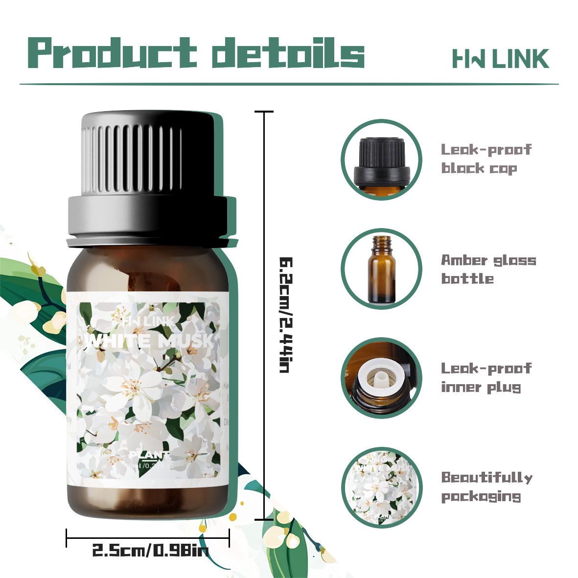 10ml Minyak Wangi Musk Putih u - Candle Fragrance ulasan dan harga