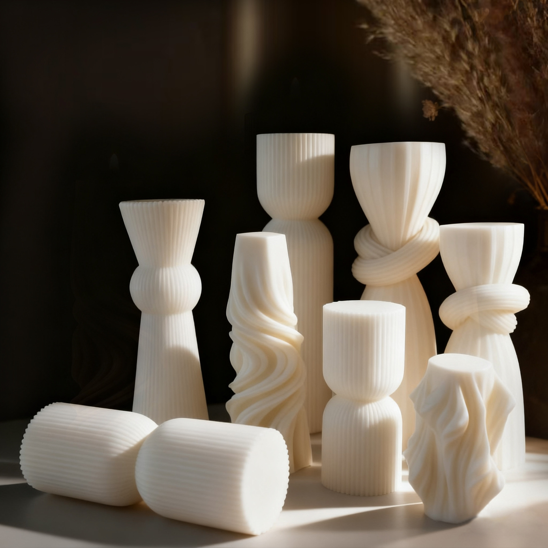 Lilin Aroma Putih Minimalis No - Candle Fragrance ulasan dan harga