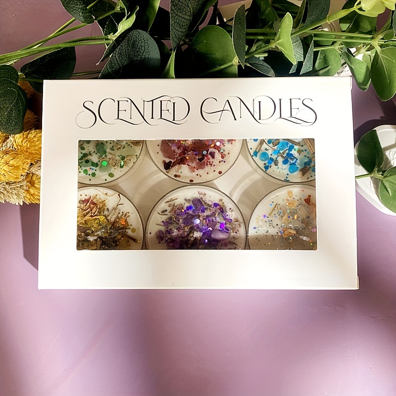 Set 6 lilin beraroma batu kris - Candle Fragrance ulasan dan harga