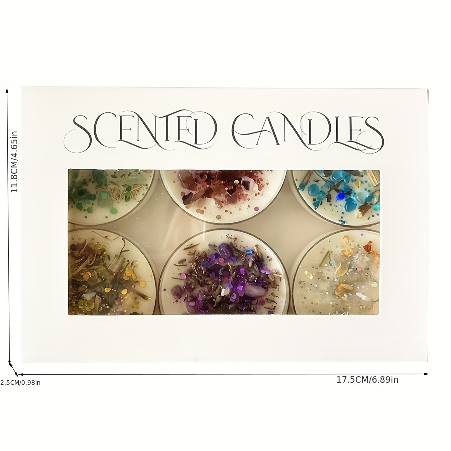 Set 6 lilin beraroma batu kris - Candle Fragrance ulasan dan harga