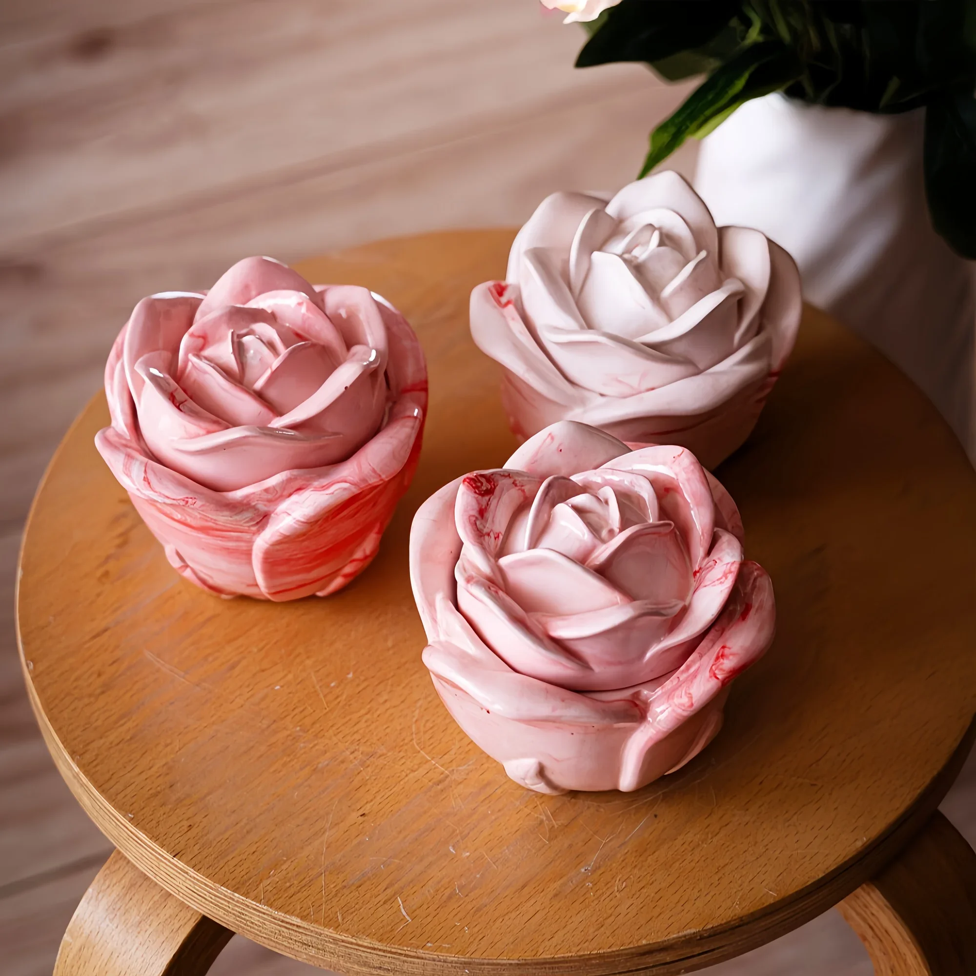 Cetakan Silikon Bentuk Mawar 2 - Candle Molds ulasan dan harga