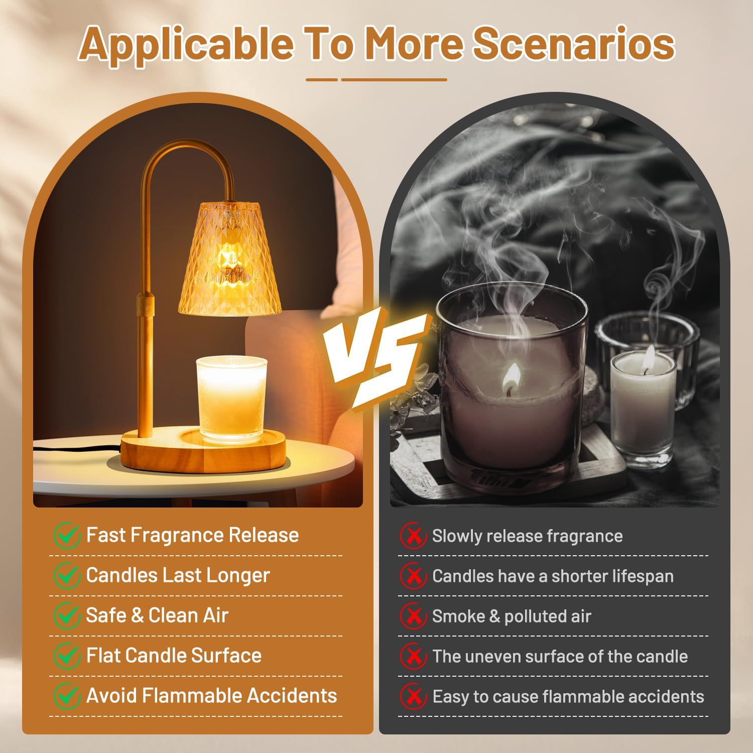 Lampu Pemanas Lilin Aromaterap - Wax Melts ulasan dan harga