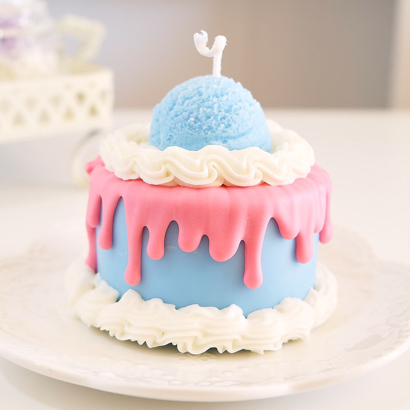 Lilin Aroma Bentuk Kue Lilin K - Soy Wax ulasan dan harga