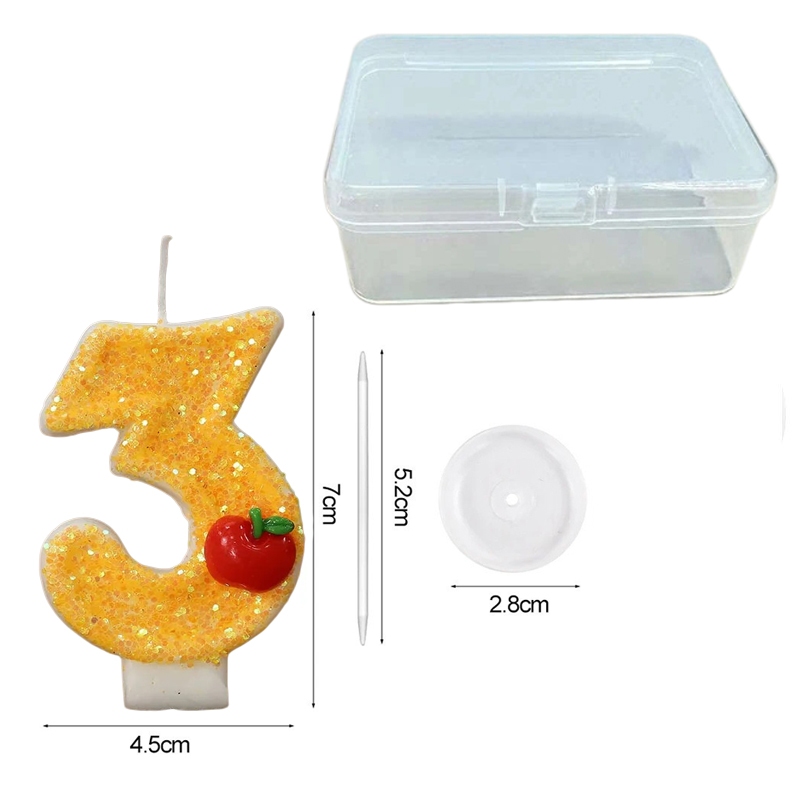 Lilin Ulang Tahun Digital Warn - Paraffin Wax ulasan dan harga