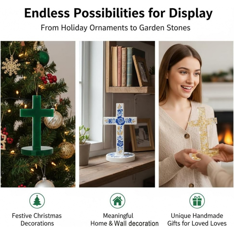 Dua cetakan silikon dengan ala - Candle Containers ulasan dan harga