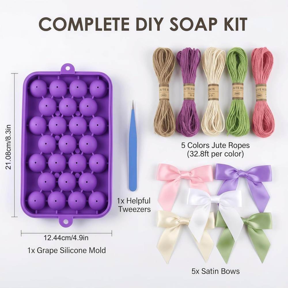Cetakan Sabun Rasa Anggur, Per - Candle Making Kit ulasan dan harga
