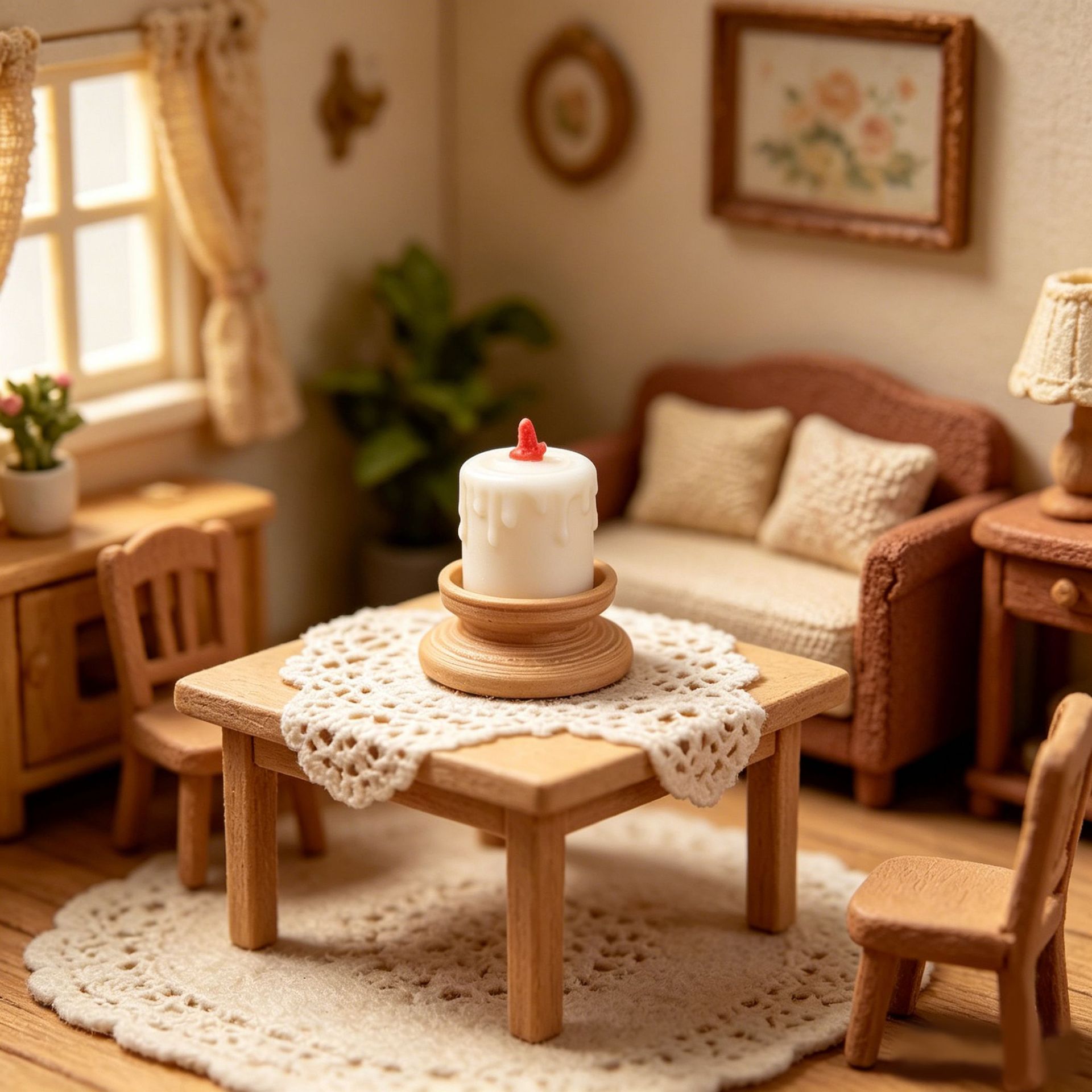 3 Buah Tempat Lilin Mini Rumah - Candle Wax Scale ulasan dan harga