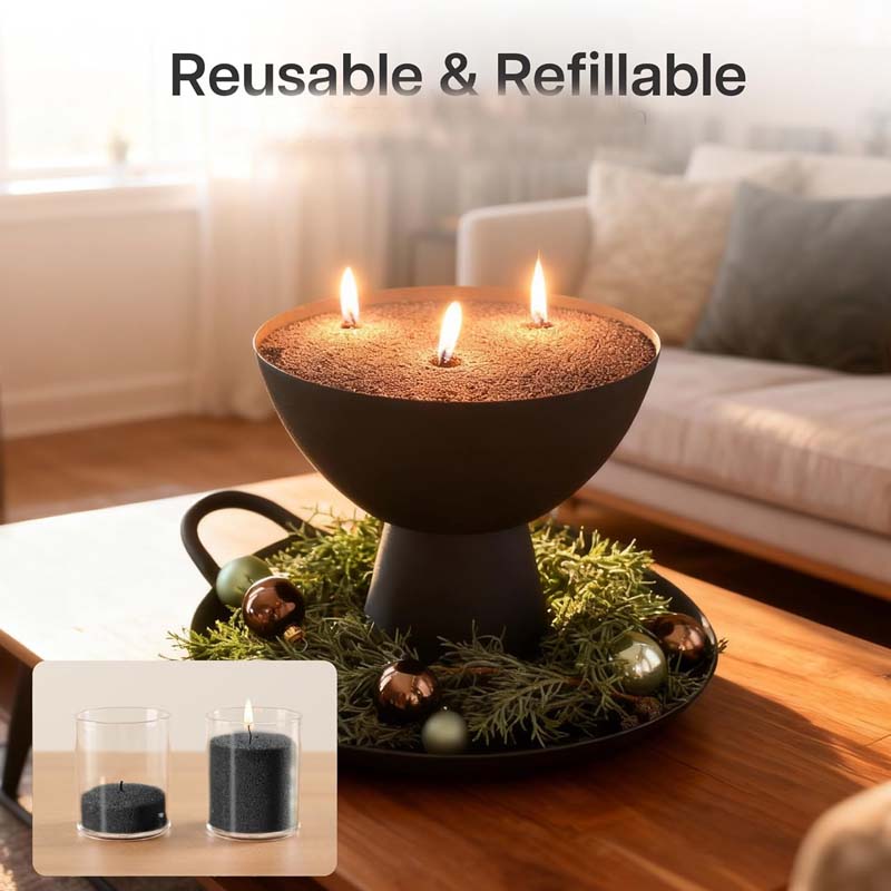 Pasir Lilin Hitam dengan Sumbu - Candle Wick ulasan dan harga