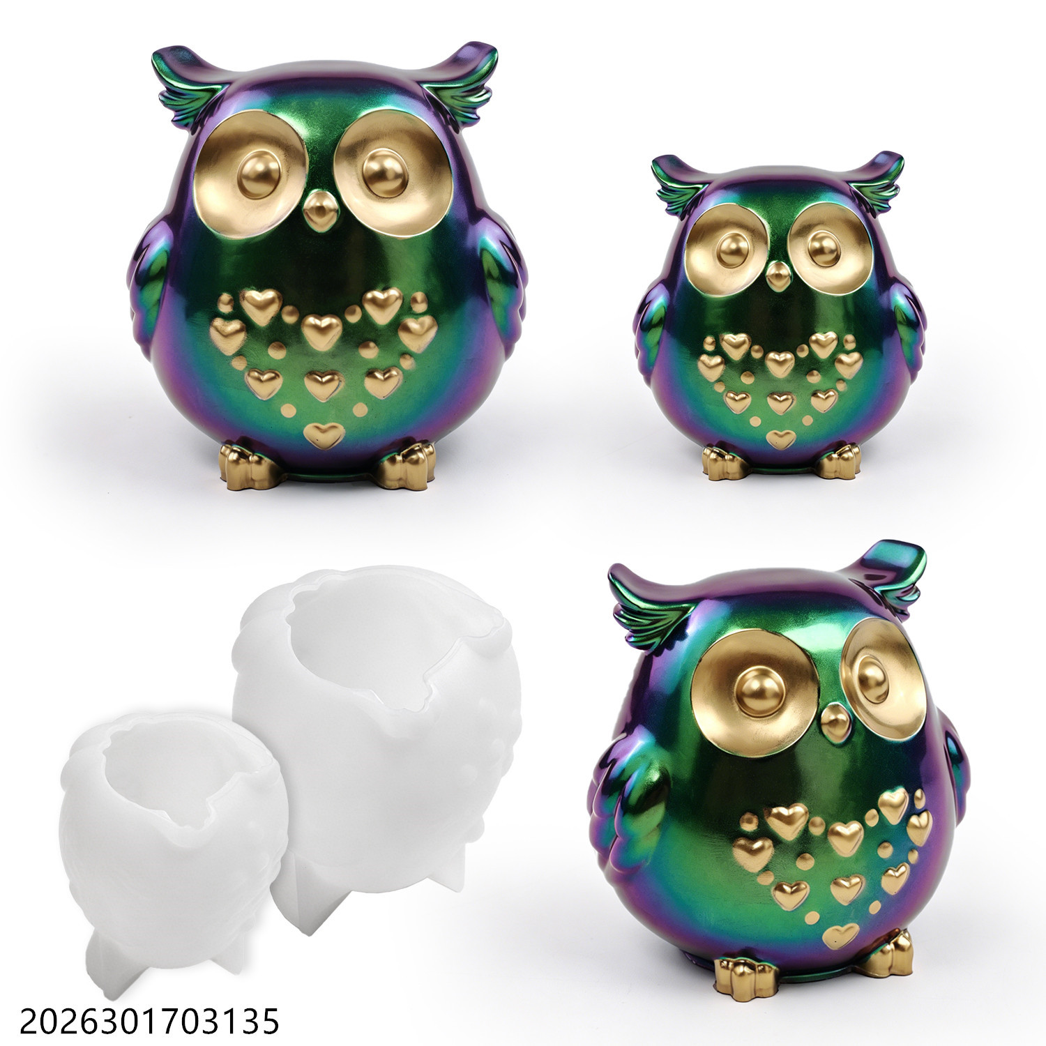 Cetakan Silikon Burung Hantu 3 - Candle Making Kit ulasan dan harga