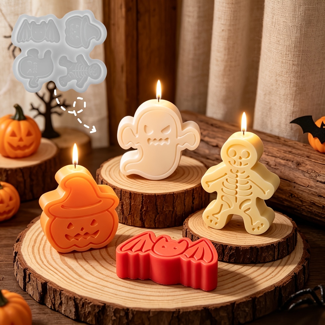 Set cetakan resin silikon 4 ro - Candle Molds ulasan dan harga