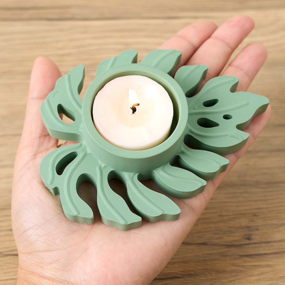 Cetakan Silikon Lilin Daun DIY - Candle Lighter ulasan dan harga
